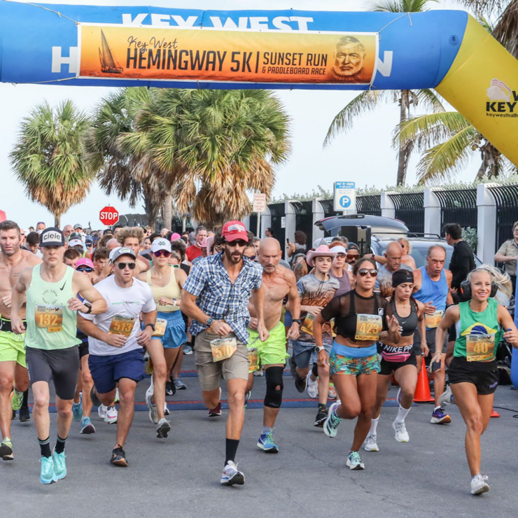 Hemingway 5K Sunset Run Paddle Board Race